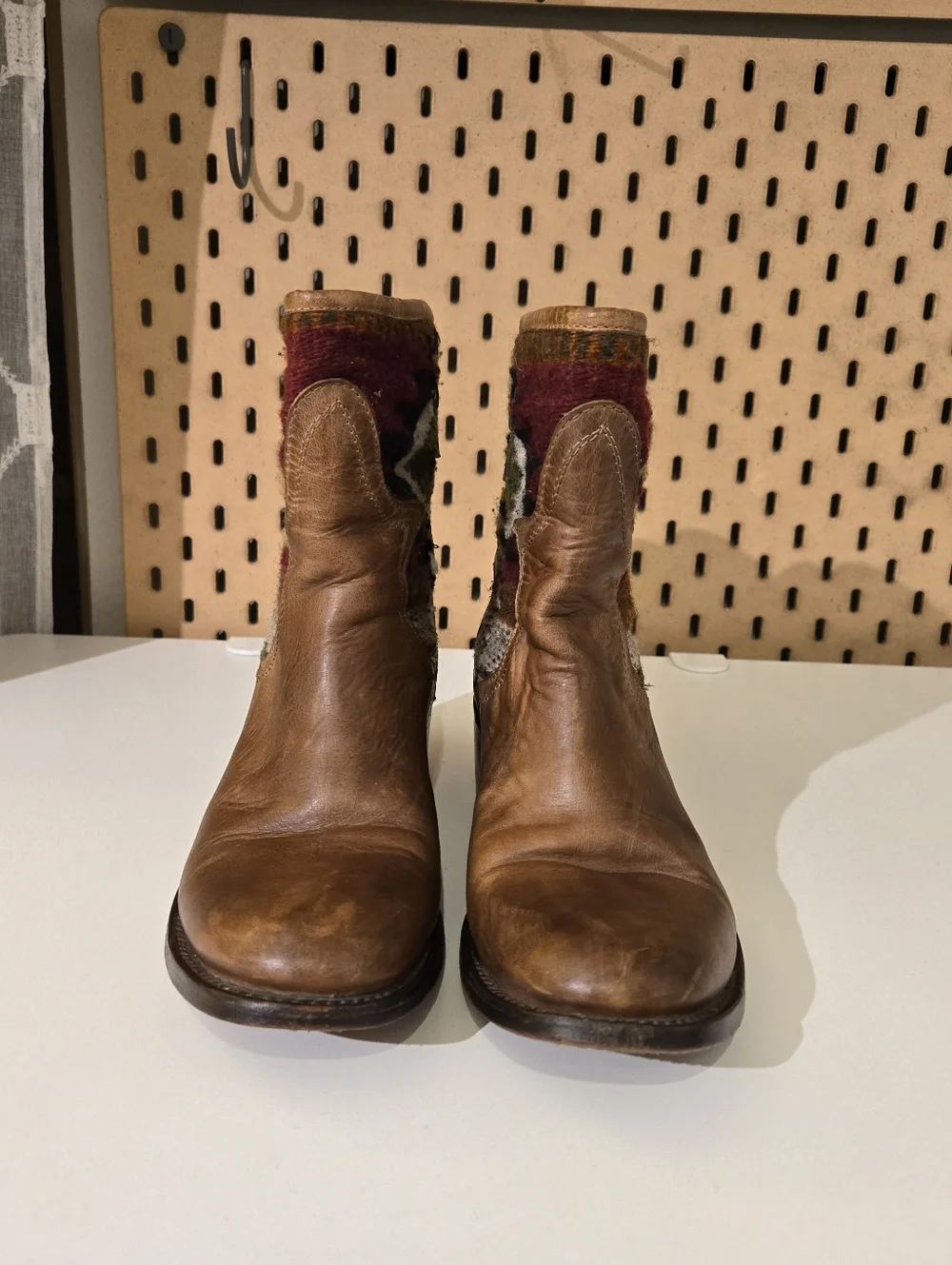 FREEBIRD by Steven Cablo Aztec Blanket Ankle Boots Womens 8 Caballero $350 - Picture 5 of 15